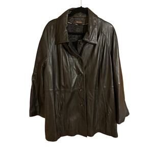 Wilsons Leather 2X Women’s Black Leather Jacket Very Soft Excellent Condition